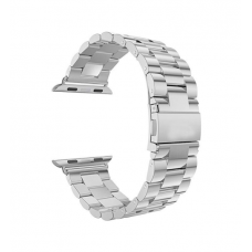 Pulseira de Aço Inox para Apple Watch Clássica Silver